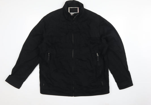 Maine New England Men’s Black XL Mappleton Full Zip Cotton Jacket