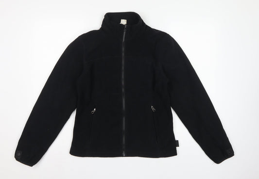 Decathlon Women’s Black M Fleece Full Zip Outdoor Jacket