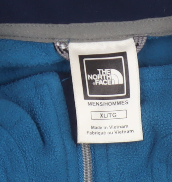 The North Face Men’s Blue XL TKA 100 1/2 Zip Fleece Sweatshirt