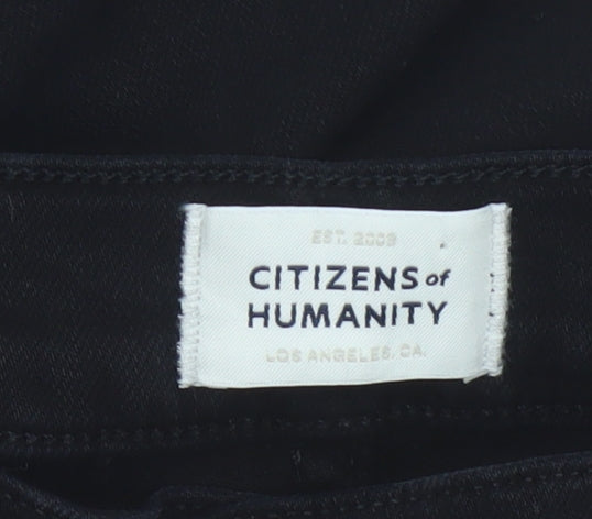 Citizens of Humanity Women’s Black Skinny Jeans Size 27 Stretch Denim