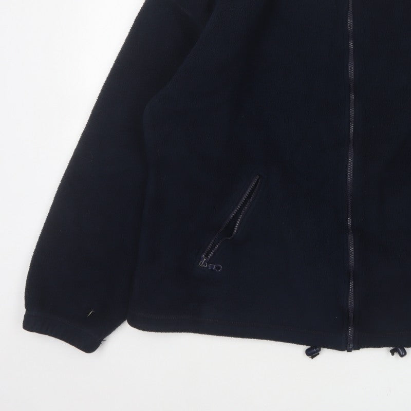 Marks and Spencer Mens Blue L Fleece Full Zip Jacket Pockets
