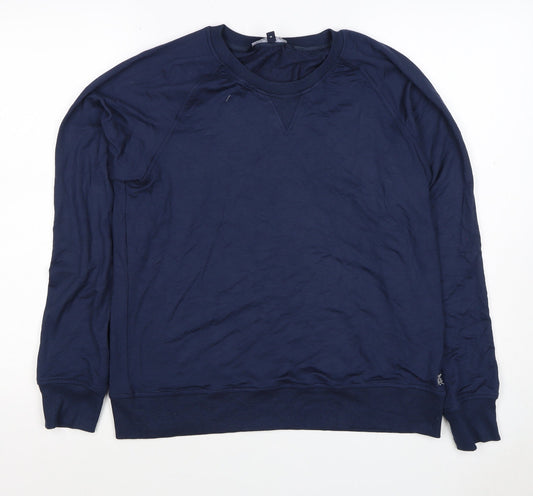 Crew Clothing Company Women’s Navy M Pullover Crew Neck Raglan Sweatshirt