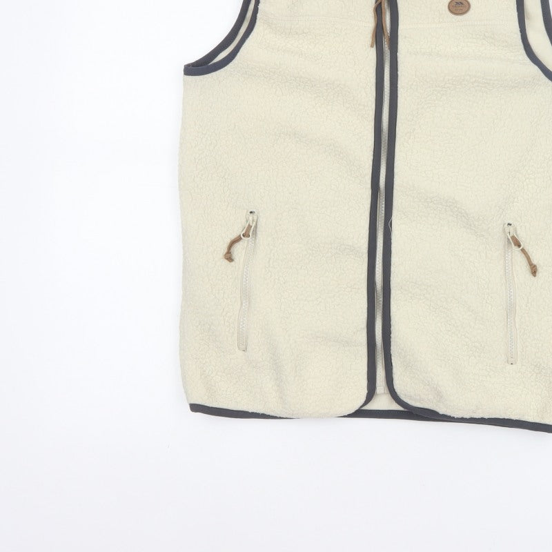 Trespass Women’s Ivory XS Fleece Bodywarmer Zip Outdoor Waistcoat