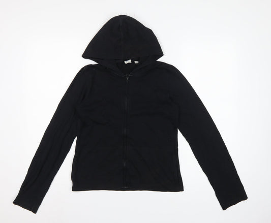 Gap Factory Store Women’s Black Small Full Zip Hooded Hoodie
