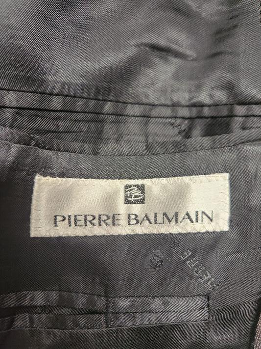 Mens UK Size M Pierre Balmain Regular Grey Suit Jacket