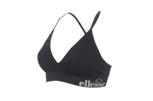 Additional view of Ellesse Women's Black Gym Tank Top Cropped S