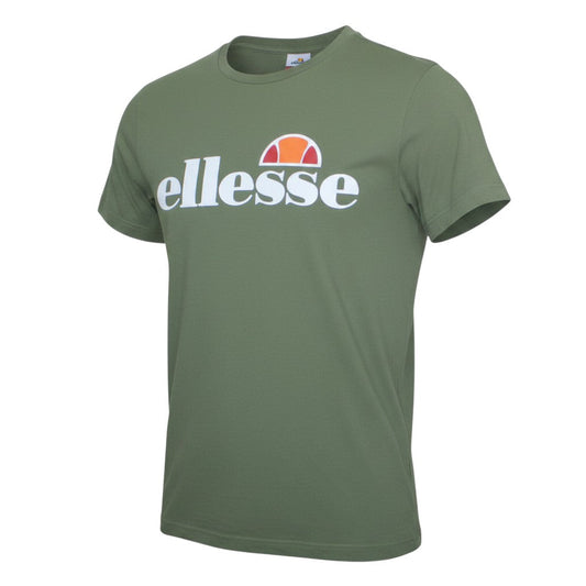 Additional view of Ellesse women’s green, size UK 6, logo crew neck t-shirt