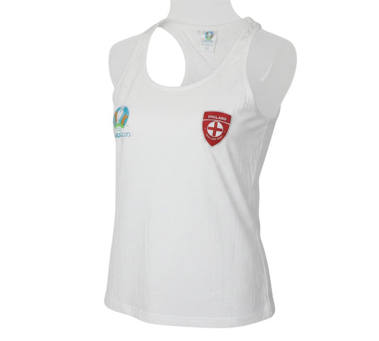 Additional view of Euro 2020 England White Tank Top unisex adult, size 16