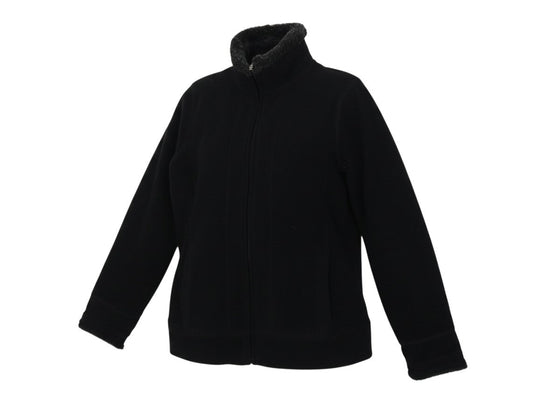 Additional view of Maine New England Women's Black Fleece Jacket, size 10