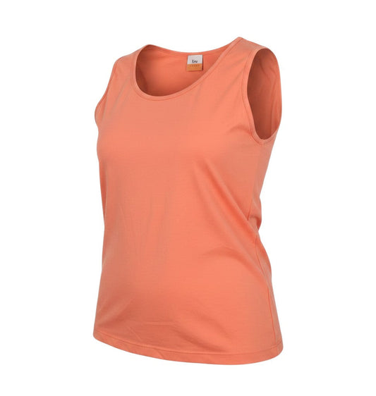 Additional view of Tru Women's Orange Tank Top, size 14, Basic Scoop Neck