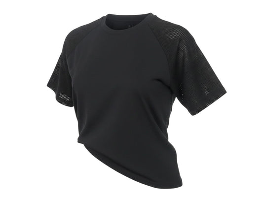 Additional view of Reebok unisex black gym t-shirt l lightweight breathable