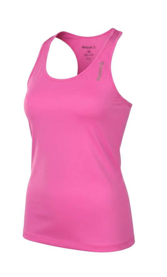 Womens UK Size XS Reebok Pink Tank