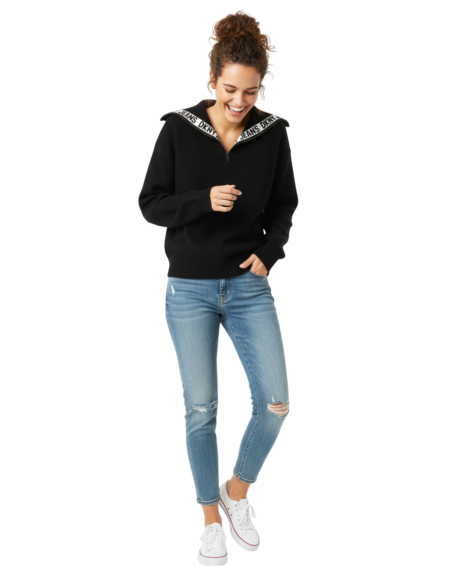 DKNY JEANS WOMENS JUMPERS