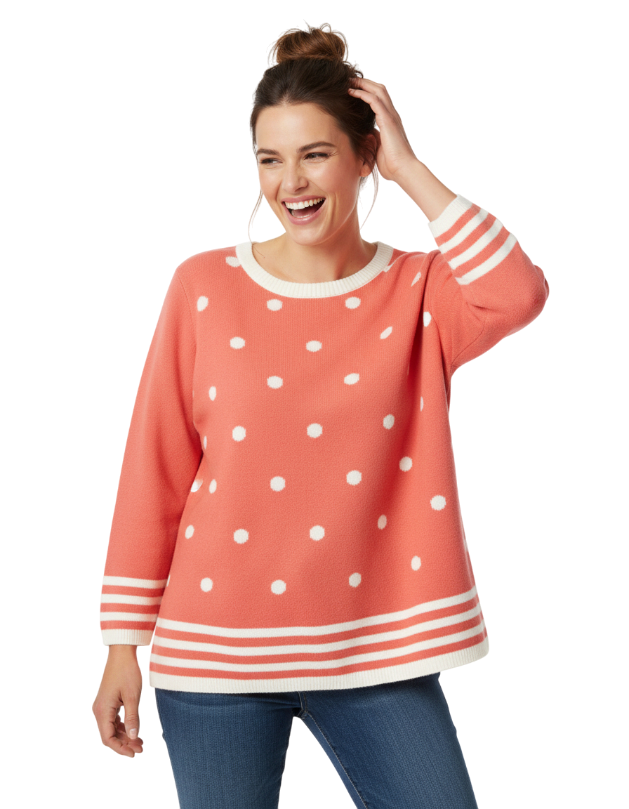 ADRIENNE VITTADINI WOMENS JUMPERS