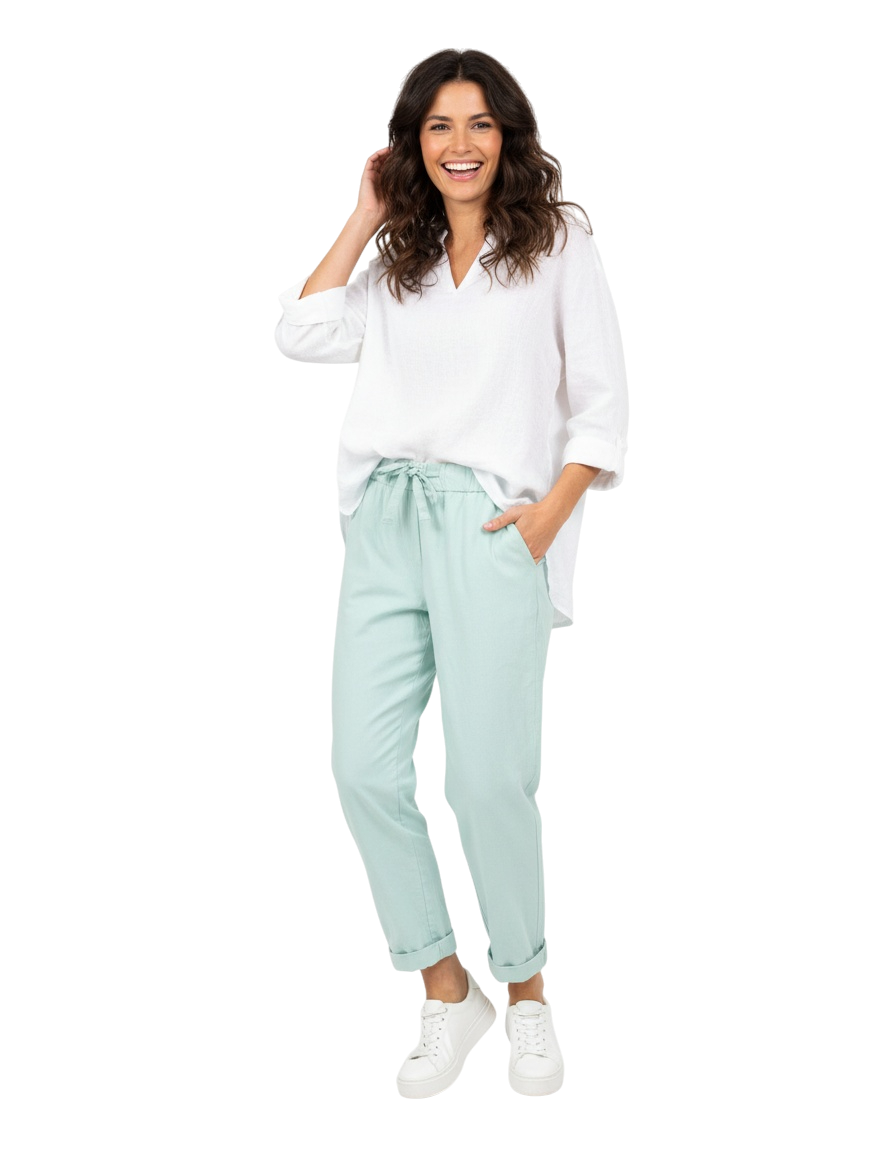 MADE IN ITALY WOMENS  TROUSERS