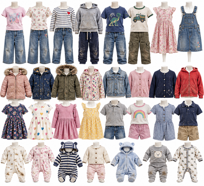 Wholesale Kids  30 Pack Mixed Clothes Resellers