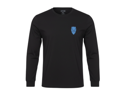 Marvel Men's Black Panther Black Long Sleeve T-Shirt XL Loot Wear Exclusive