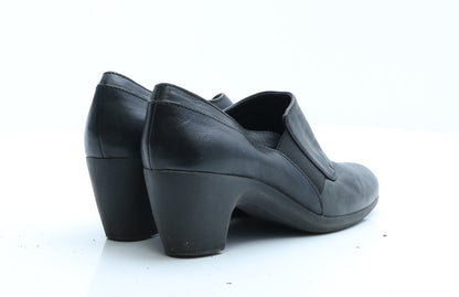 Preworn Womens Black  Polyester Court Heel UK 4 EUR 37 US 6