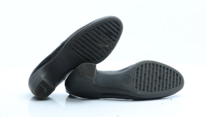 Preworn Womens Black  Polyester Court Heel UK 4 EUR 37 US 6