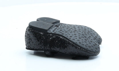 Primark Girls Black Polyester Ballet Flat UK 6 EUR 23