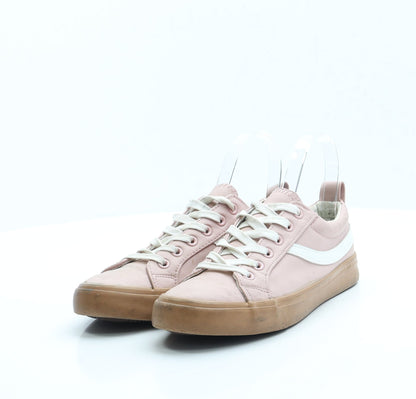Primark Womens Pink Polyester Trainer UK 4 EUR 37 US 6