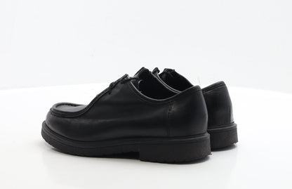 Clarks Mens Black Faux Leather Loafer Casual UK 6