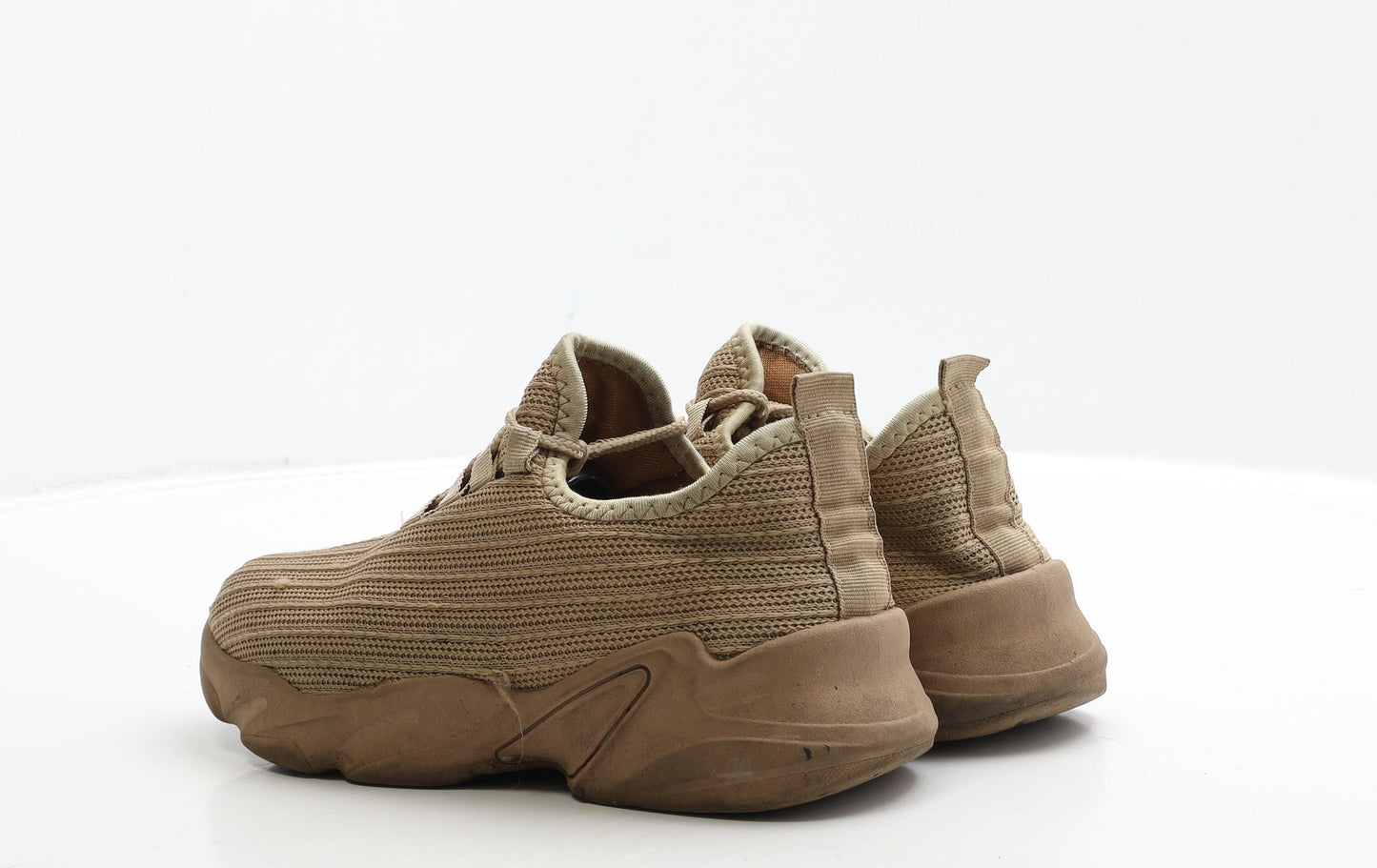 Preworn Womens Brown Polyester Trainer UK 5 38