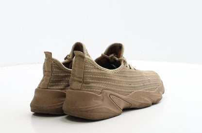Preworn Womens Brown Polyester Trainer UK 5 38