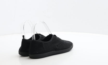 Primark Womens Black Fabric Trainer UK 3 36