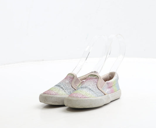 F&F Girls Multicoloured Polyester Trainer UK 5 22