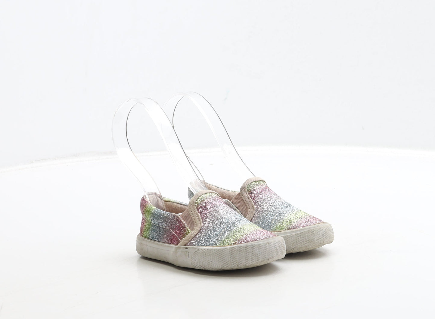 F&F Girls Multicoloured Polyester Trainer UK 5 22