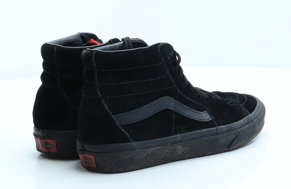VANS Mens Black Suede Trainer UK 5 38 US 6 - Skateboard