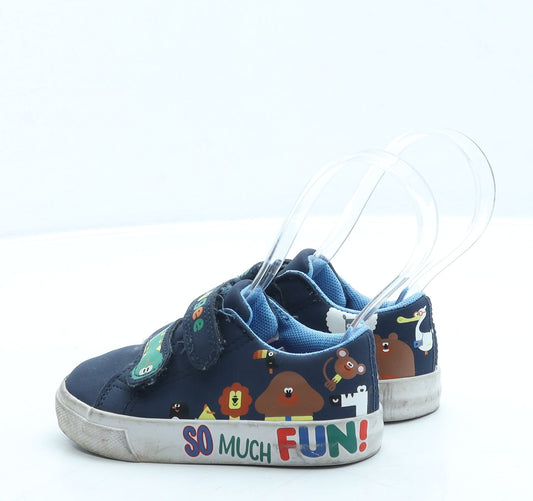 George Boys Blue Polyester Trainer UK 5 22 - Duggee