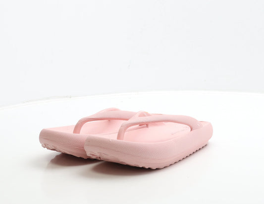 Primark Womens Pink Rubber Thong Sandal UK 3 36
