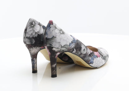 Debenhams Womens Multicoloured Floral Synthetic Court Heel UK 6 39 - Floral Heels