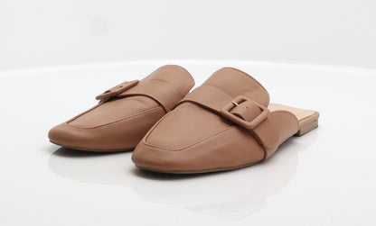 Primark Womens Beige Synthetic Mule Flat UK 8 41