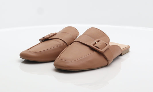 Primark Womens Beige Synthetic Mule Flat UK 8 41