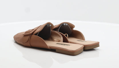 Primark Womens Beige Synthetic Mule Flat UK 8 41