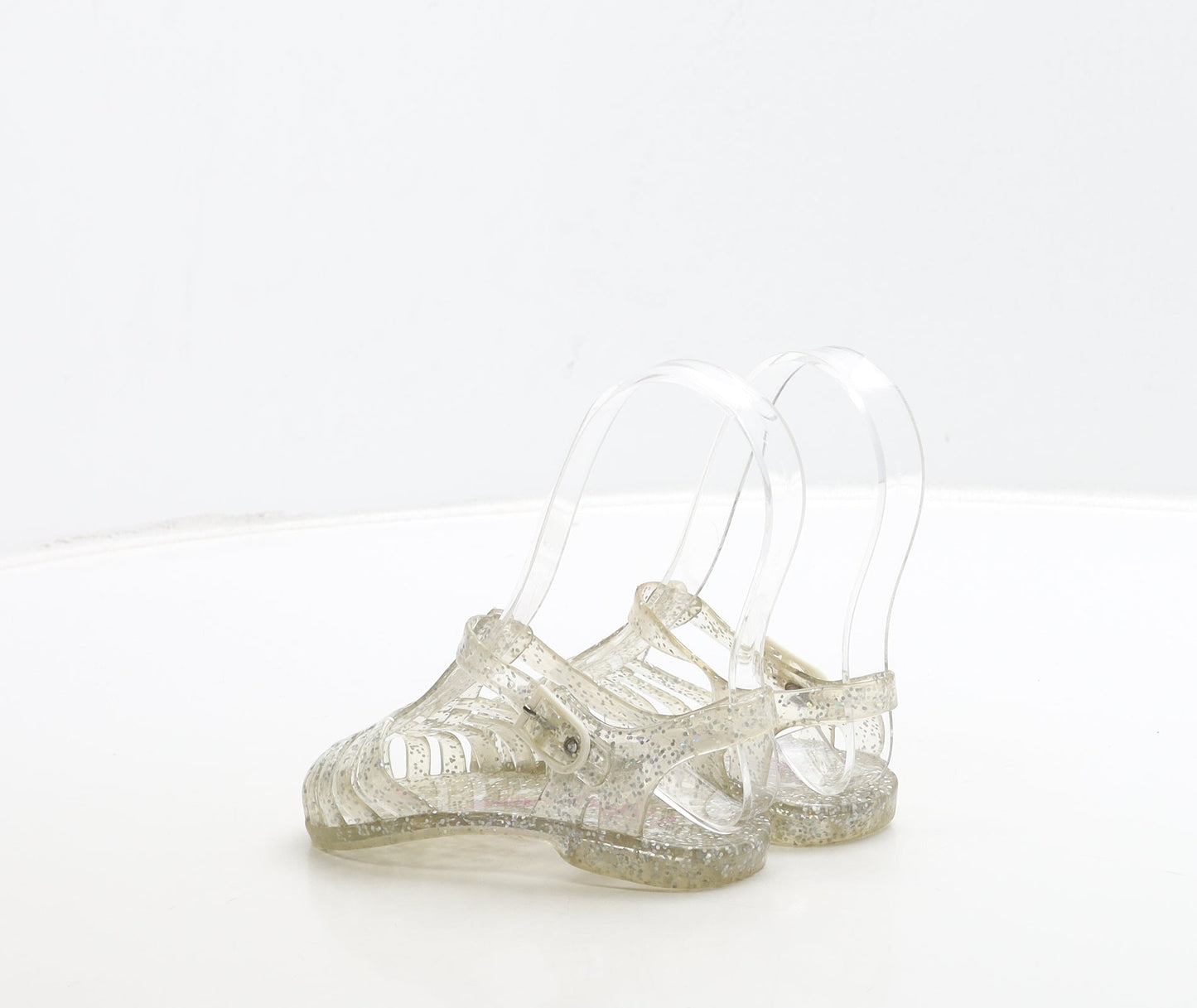 George Girls Clear Rubber Fisherman Sandal UK 7 24