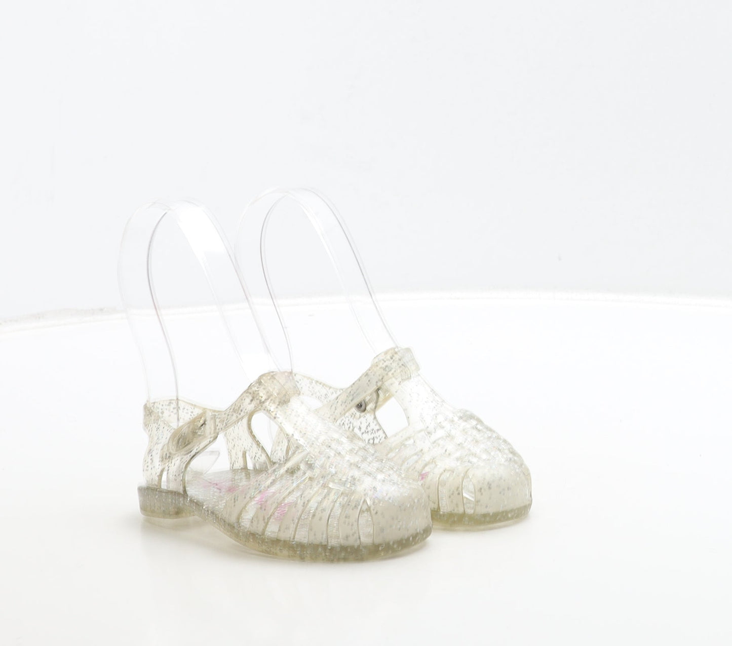 George Girls Clear Rubber Fisherman Sandal UK 7 24