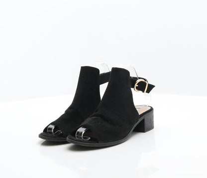 Primark Womens Black Suede Chelsea Boot UK 5 38