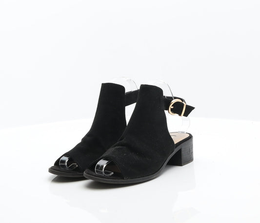 Primark Womens Black Suede Chelsea Boot UK 5 38