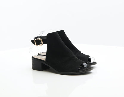 Primark Womens Black Suede Chelsea Boot UK 5 38