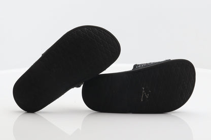 Primark Girls Black Synthetic Slider Sandal UK 1