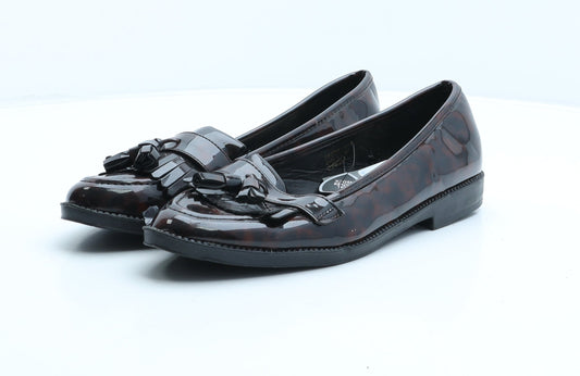 Primark Womens Brown Synthetic Loafer Casual UK 7