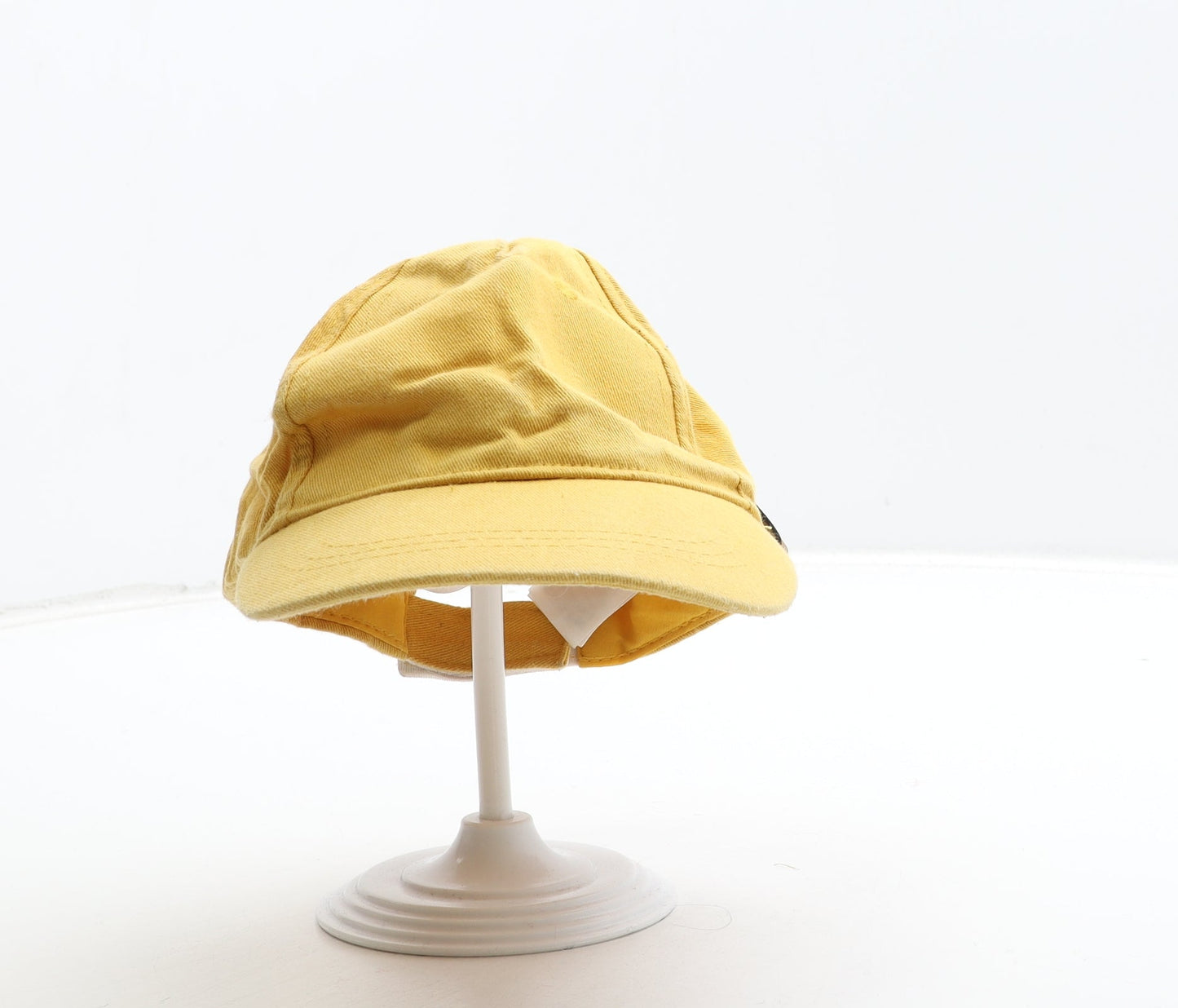 F&F Girls Yellow Cotton Baseball Cap Size Adjustable