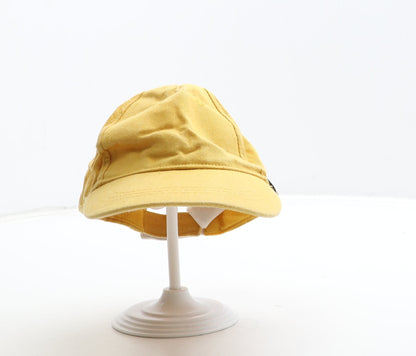 F&F Girls Yellow Cotton Baseball Cap Size Adjustable