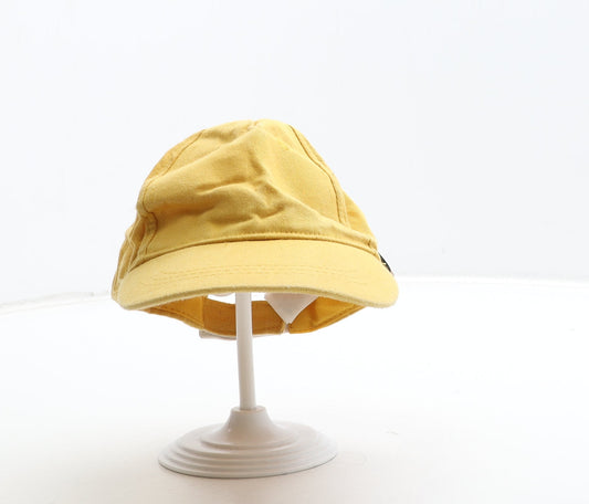 F&F Girls Yellow Cotton Baseball Cap Size Adjustable