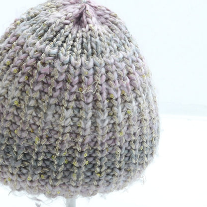 Primark Girls Pink Acrylic Beanie Size S