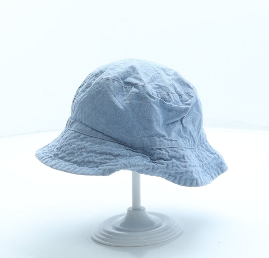 George Boys Blue Cotton Bucket Hat One Size - Dinosaur